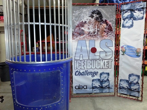Rent a dunk tank for the ice bucket challenge Colorado